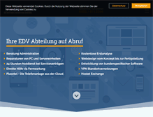 Tablet Screenshot of ehm-edv.de